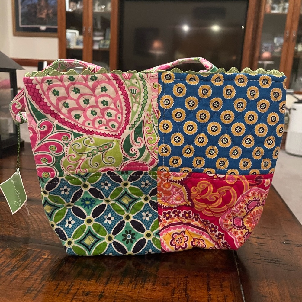 New with tags small Vera Bradley patchwork purse